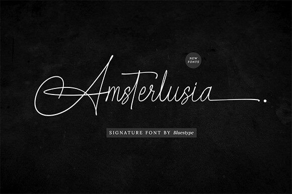 Amsterlusia Font: Elevating Digital Brand Identity