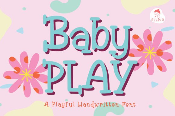 Baby Play Font: A Handwritten Typeface for Branding