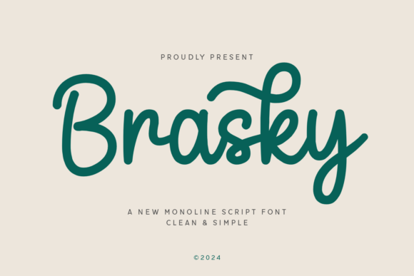Brasky Font Review: Elevating Campaign Visuals