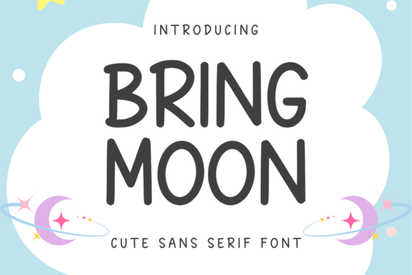 Bring Moon: A Whimsical Handwritten Font for Modern Web Design