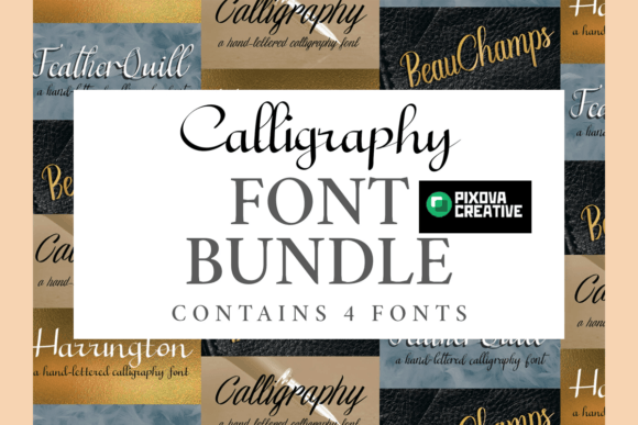 Calligraphy Bundle: A Font Review for Campaign Design