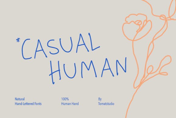 Casual Human Font: Adding Authentic Charm to Branding