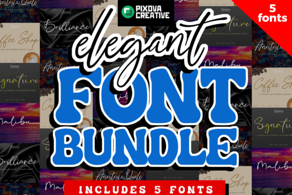 Elegant Bundle Font Review for Small Business Branding