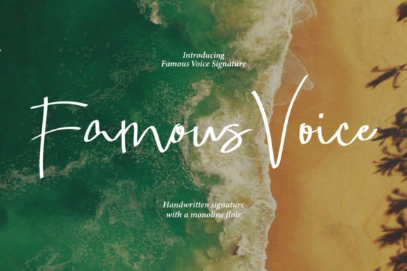 Famous Voice Font: Elevating Small Business Branding