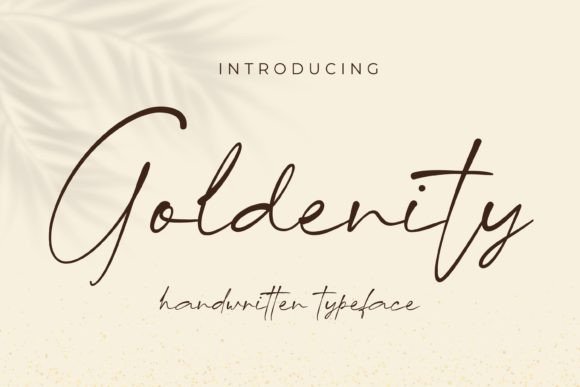 Goldenity Font: Elevating Small Business Branding
