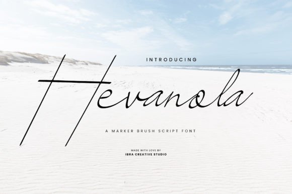 Hevanola Font: Adding Handcrafted Warmth to Web Design