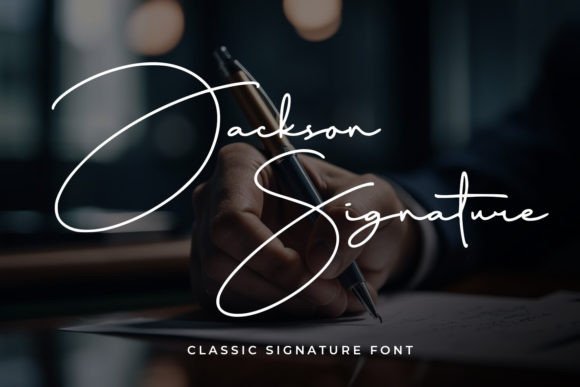 Jackson Signature Font for Modern Web Design