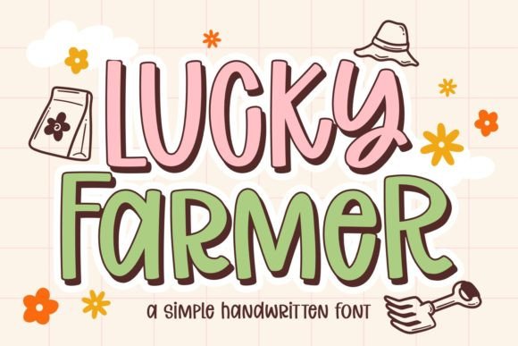 Lucky Farmer Font: Warm Branding for Small Business