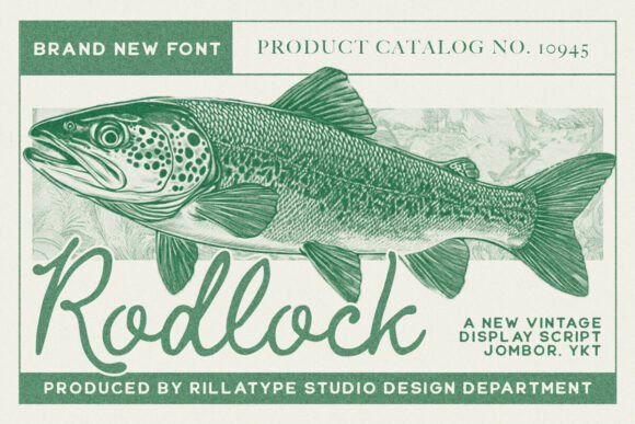 Rodlock Font: Adding Vintage Warmth to Brand Identity