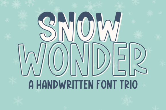 Snow Wonder Trio Font Review for Web Design