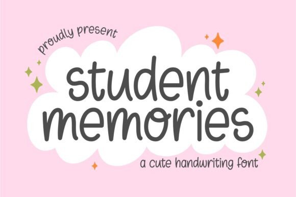 Student Memories Font: A Nostalgic Typeface for Editorial Design