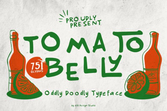 Tomato Belly: A Whimsical Handwritten Font for Modern Web Design Projects