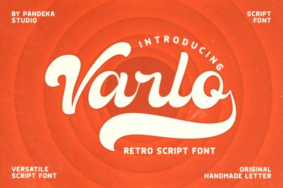 Varlo Font: Bold Script for Handmade Products