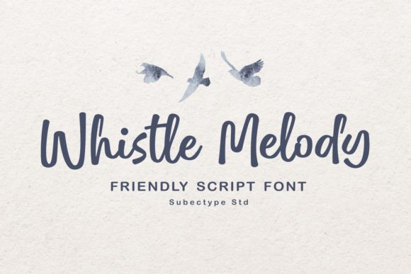 Whistle Melody Font: Adding Elegance to Brand Identity